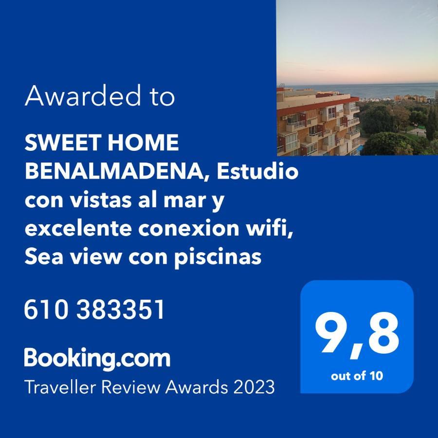 Sweet Home Benalmadena, Estudio Con Vistas Al Mar Y Excelente Conexion Wifi, Para No Fumadores, Con Piscinas, Sea Views, With Swimming Pools, Completely Renovated, Ideal For Older People, Bright With Morning Sun, No Smoking Eksteriør bilde